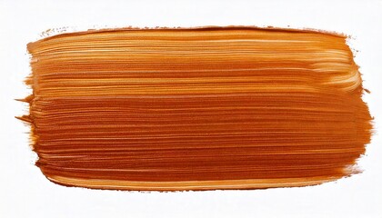 A abstract oil paint brush stroke, white background