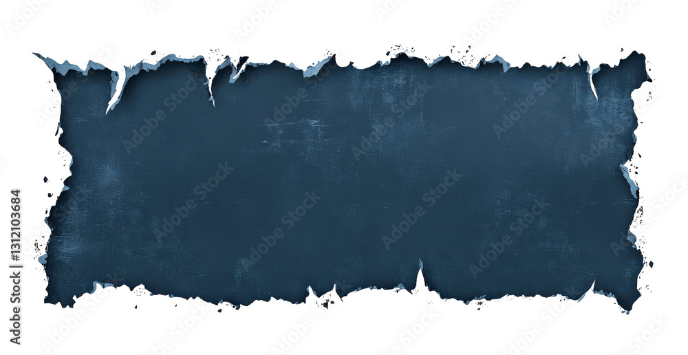 Poster torn paper frame with dark color: a torn paper frame, offering a textured dark-colored backdrop. thi