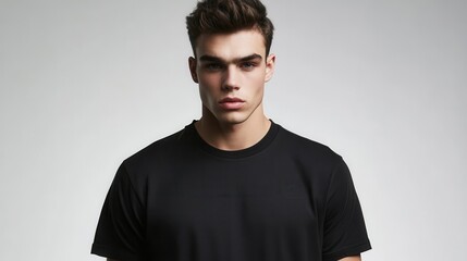 A realistic mockup of a book cover design for a mystery novel featuring dark tones and intriguing graphics.