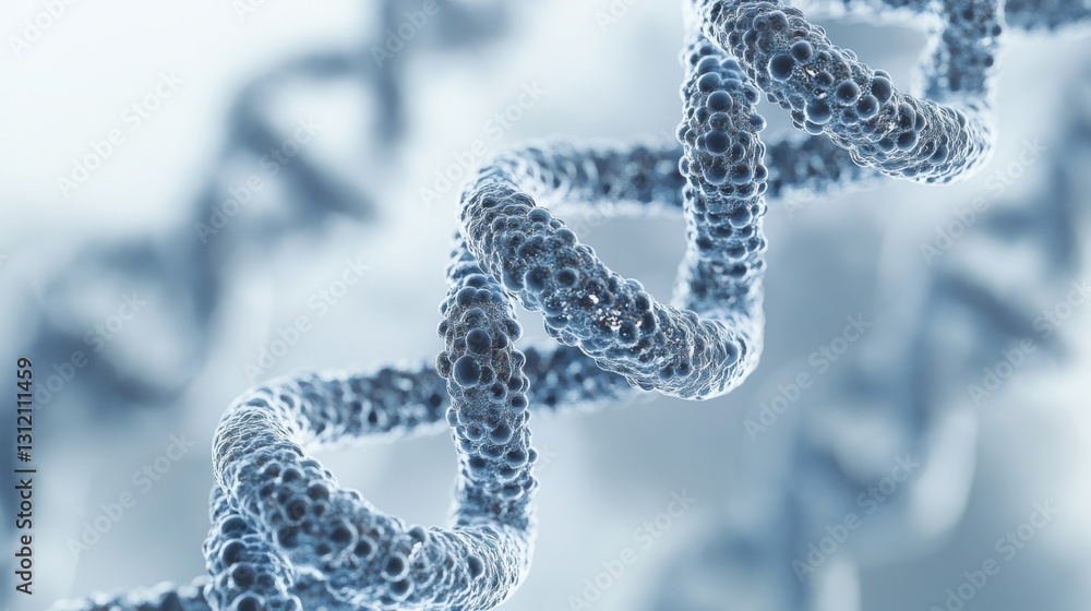 Poster closeup view of scientifically accurate render laboratory digital art scientific environment macro p