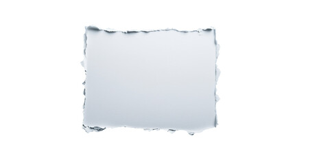 Obraz premium Torn paper piece: Capturing the raw, authentic look and feel of torn paper piece. It is perfect for creating a natural, distressed, or vintage appearance. 