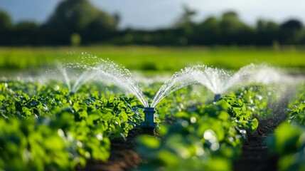 Efficient irrigation strategies agricultural lands informative guide sustainable environment water conservation innovative techniques