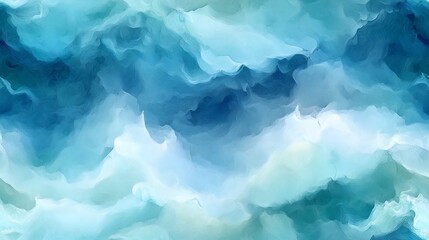 Whispering Watercolors on a Seamless background