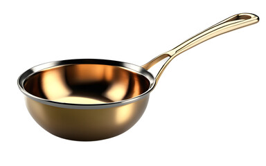A ladle for serving soups or sauces, isolated on a empty plain background