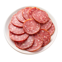 Obraz premium sausage on a white background