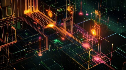 Visualizing machine learning models digital platform infographic tech environment analytical viewpoint