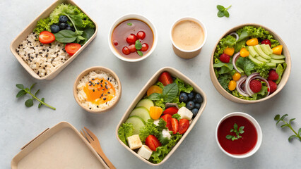 fresh vegetables on a plate