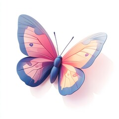 Colorful butterfly illustration