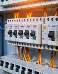 Circuit Breakers- Automatically interrupt the circuit when a short circuit is detected