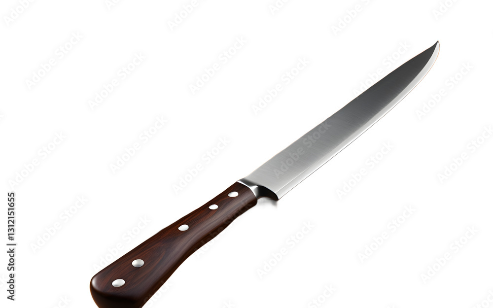 Aufkleber a knife, isolated on a empty plain background