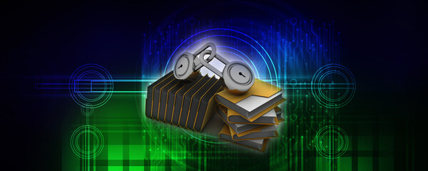 3d rendering folder protected lock