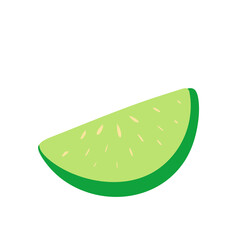 slice of lime
