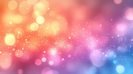 Obraz premium Abstract Colorful Bokeh Background with Warm and Bright Lights