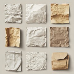 Crumpled Paper Textures