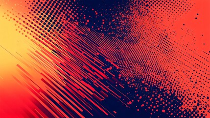 Fototapeta premium Vibrant abstract background ideal for modern graphics, advertising campaigns, and tech-themed designs. Perfect for creative projects and promotional materials.