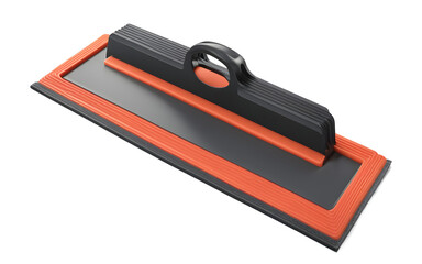 A rubber squeegee for cleaning windows, isolated on a empty plain background