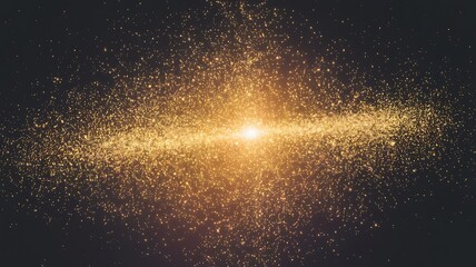 Fire embers particles over black background. Fire sparks dark background. 