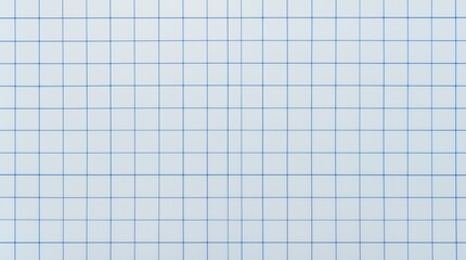Squared Paper Background with Blue Grid Lines for Graphing and Notes