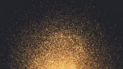 Fototapeta premium Fire embers particles over black background. Fire sparks dark background. 