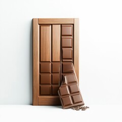 Obraz premium Decadent Chocolate Door on White