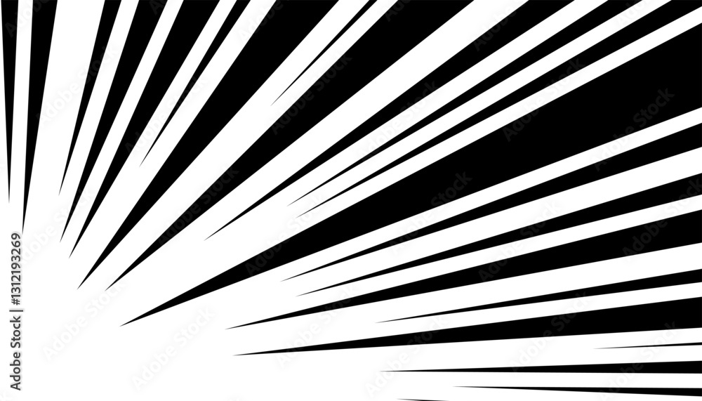 Aufkleber black and white smooth transition of geometric pattern. for background and jersey design. vector for