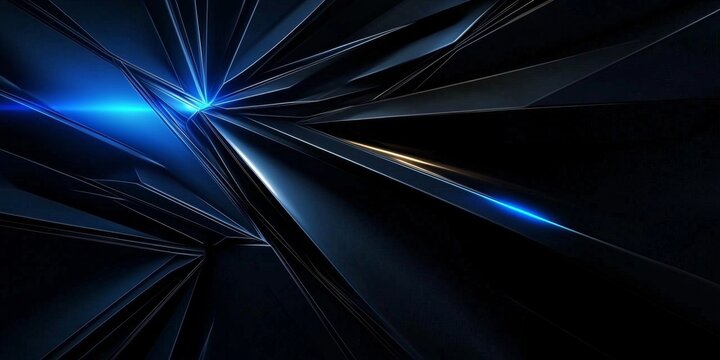 Modern technology-themed imagery featuring bold neon accents and shapes.