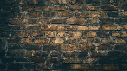 Brick texture background with spacious copy space, providing a rustic and textured backdrop for your content