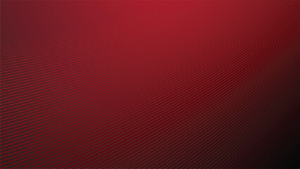 Red gradient with curve line abstract background for backdrop