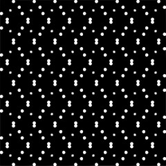 Black and white seamless pattern with abstract shapes. Repeat pattern for fashion,wrapping paper,  textile design,  on wall paper, fabrics and home decor.