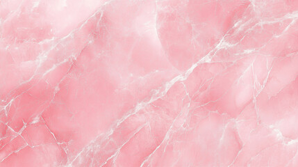 Pink Marble Texture Abstract Background with Light Veins.
