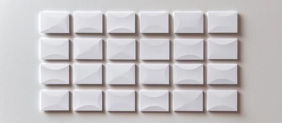 A clean, white textured paper serves as the perfect backdrop for business card presentation.