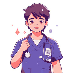 Doctor in the hospital