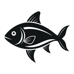 fish on a white background