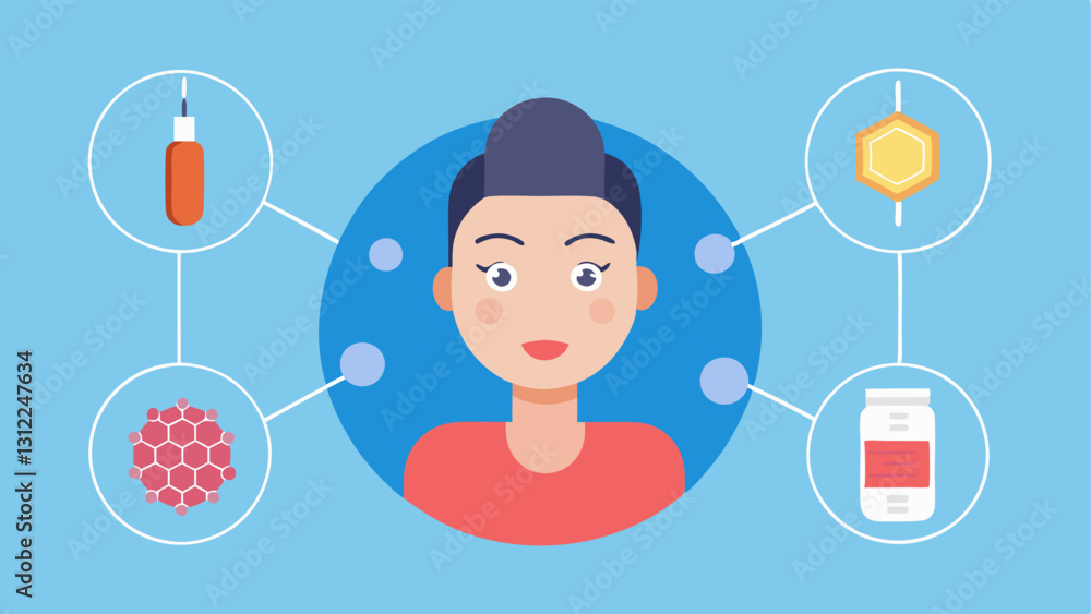 Poster these descriptions can guide an artist in creating vector illustrations that effectively convey the 