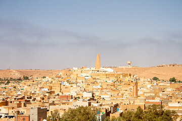 View of Ksar Ghardaia During the day 