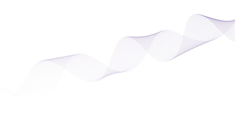 Abstract colorful wave element for design. Digital frequency track equalizer. Stylized line art background. Vector illustration.