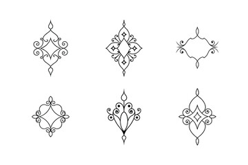 Luxury Ornamental Card Design.