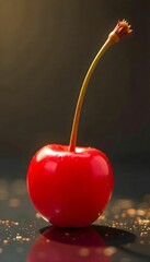 cherry in water