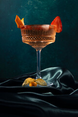 cocktail with fruit