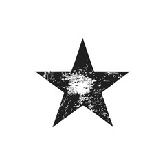 Obraz premium Minimalist Abstract Star Icon A Sleek and Elegant Design