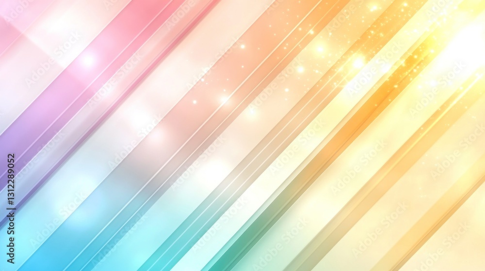 Poster pastel diagonal lines abstract background