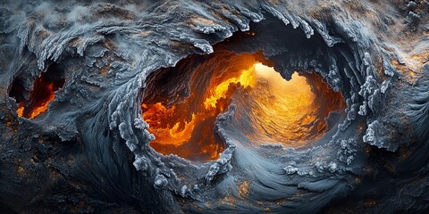 Exploring the Ancient Beauty of a Natural Lava Tube