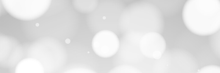 Abstract gray bokeh background, light spots, soft focus, design element