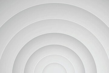 Obraz premium Abstract gray concentric circles background, digital art, website design
