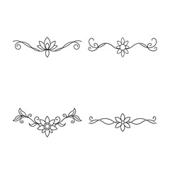 vintage floral frame