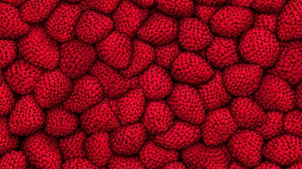 Red textured spheres background useful for abstract art, posters, backgrounds, wallpapers