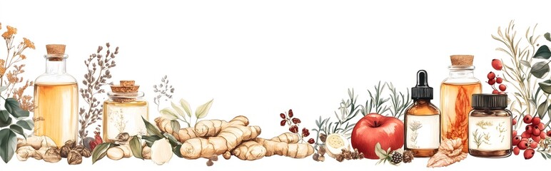 background natural health products