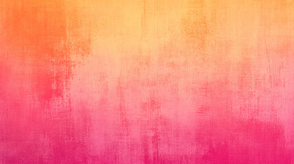 Fototapeta premium Warm abstract gradient texture in orange, pink, and yellow tones