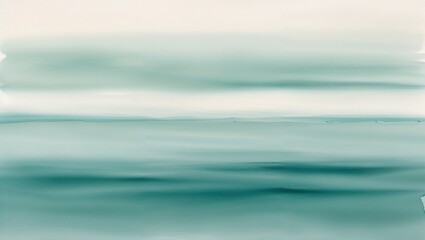 Fototapeta premium This artwork features a smooth gradient of soft blue and green shades.