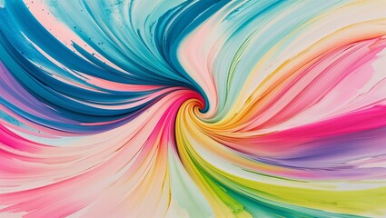 A mesmerizing swirl of vibrant colors showcasing abstract artistry.
